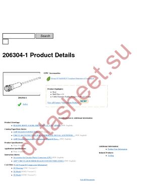 206304-1 datasheet  